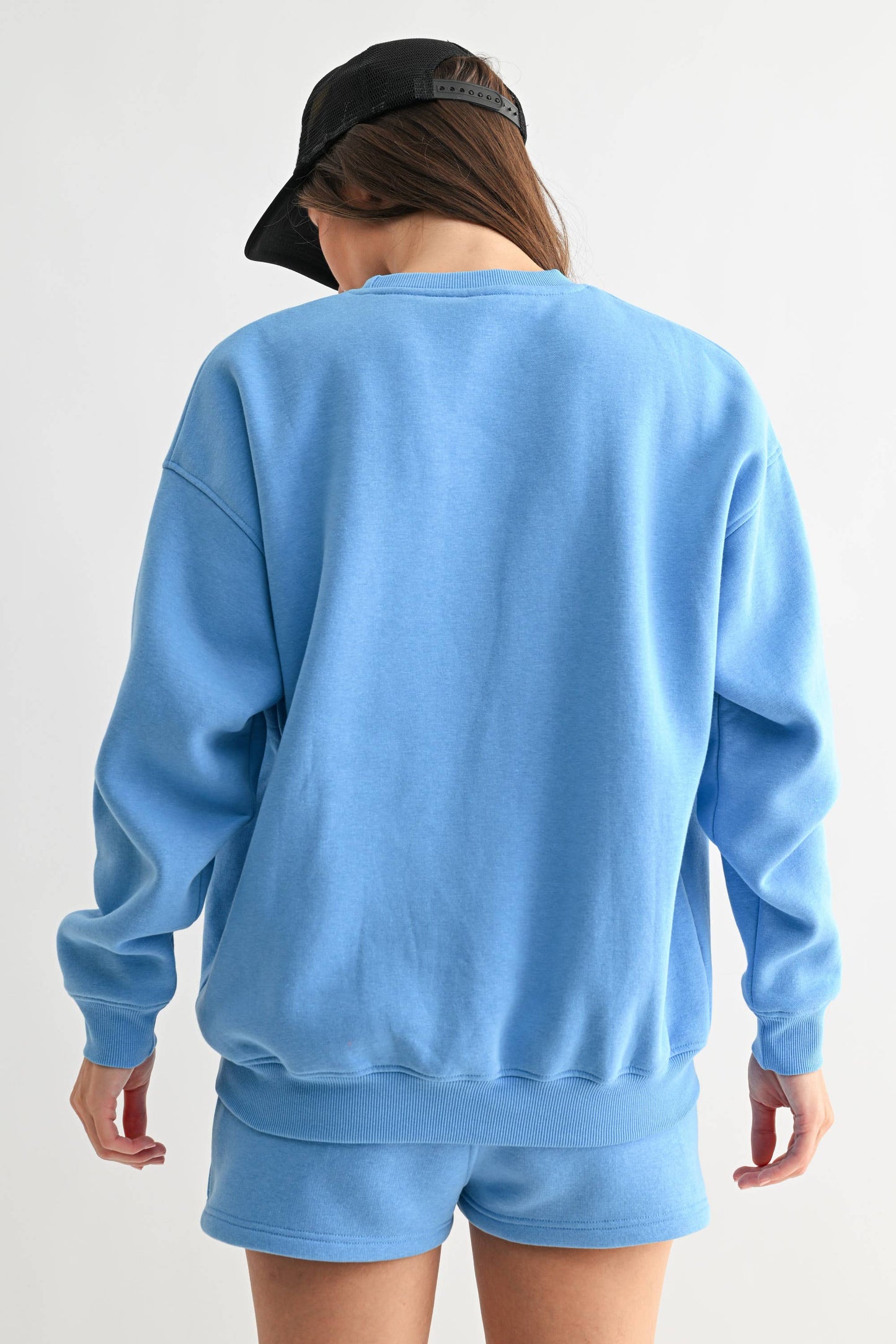 Oversized Fleece Sweatshirt