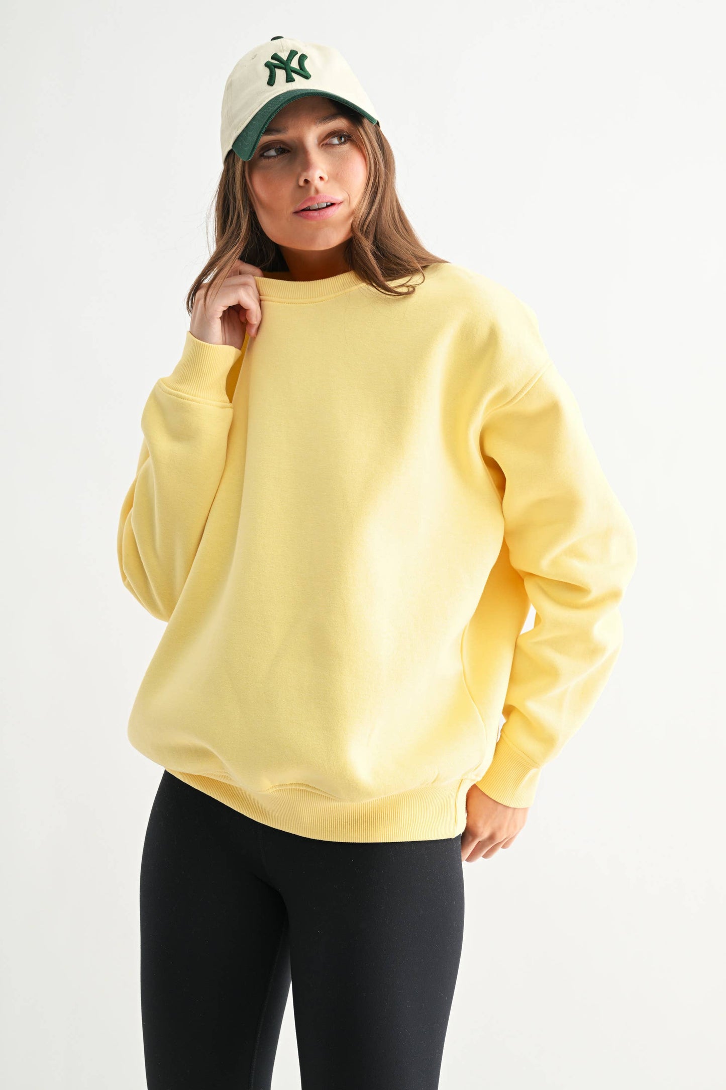 Oversized Fleece Sweatshirt
