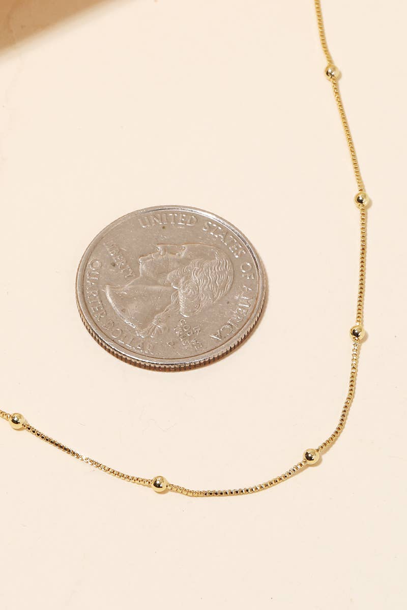 Dainty Box Classic Chain Necklace