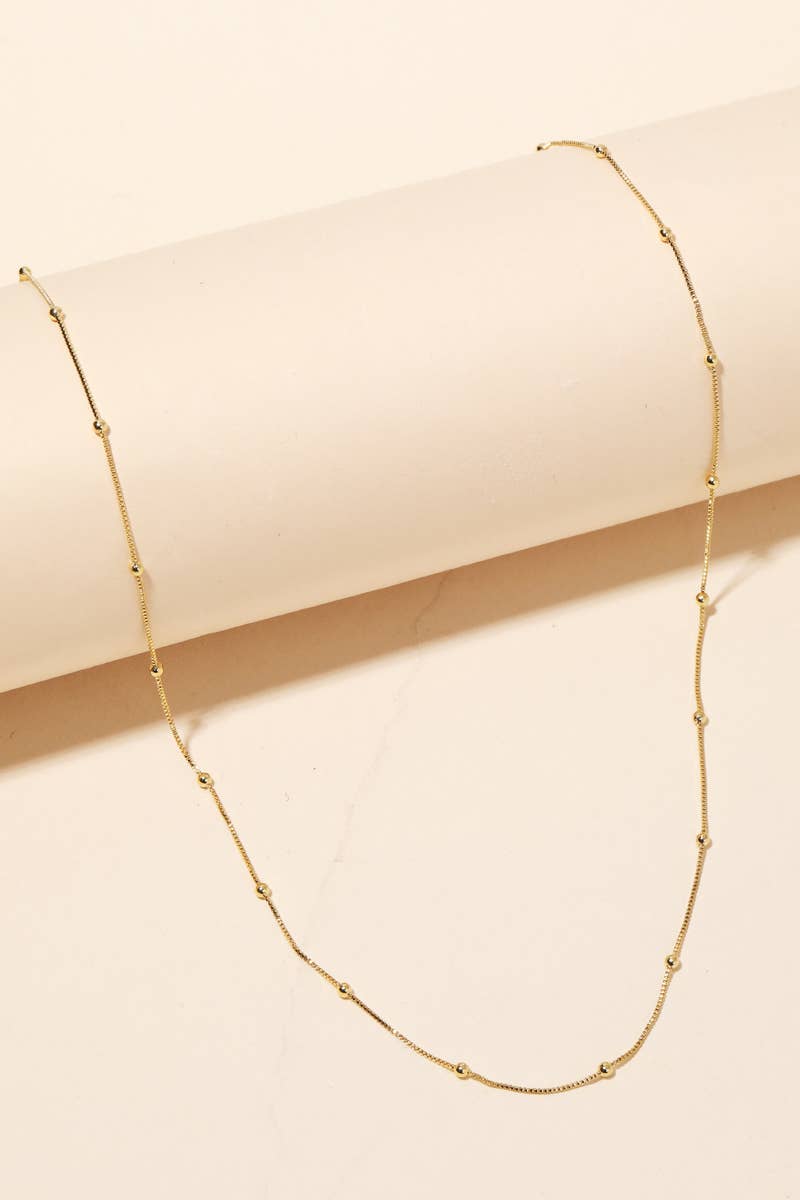 Dainty Box Classic Chain Necklace