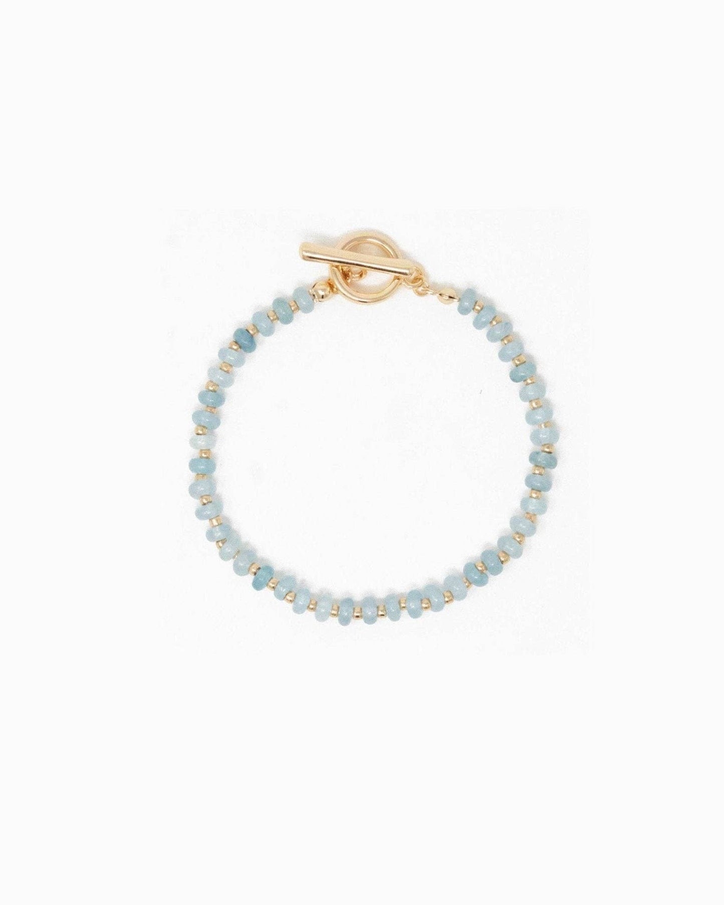 Natural Stone Toggle Bracelet