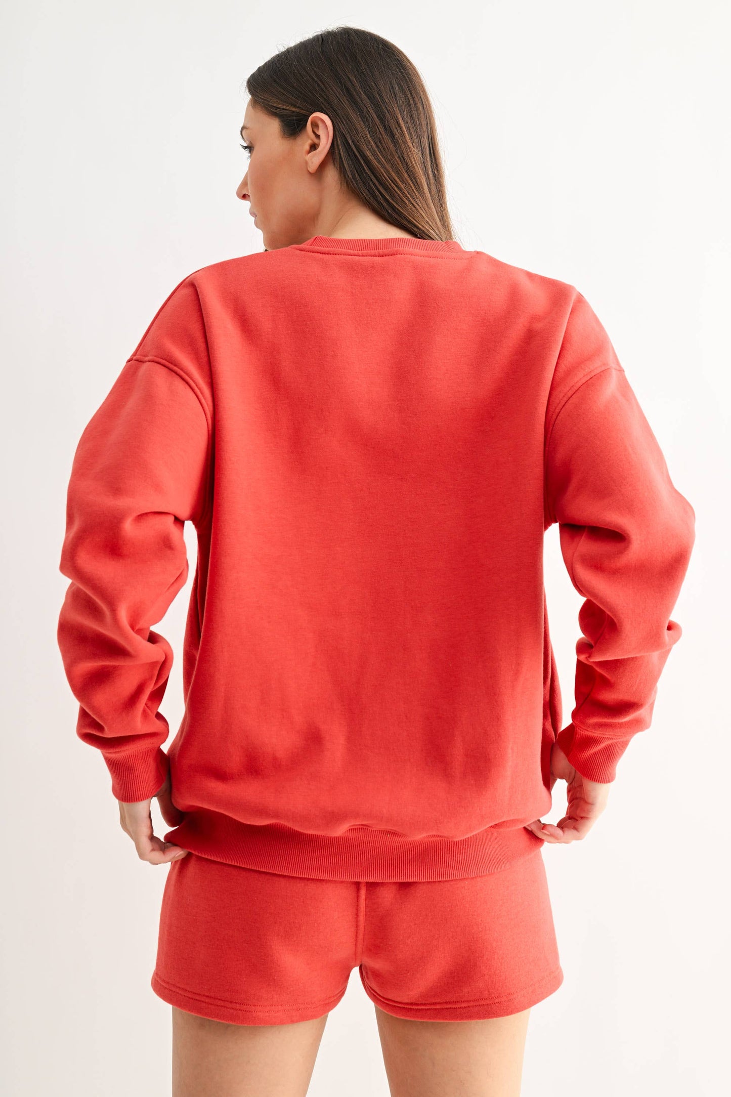 Oversized Fleece Sweatshirt