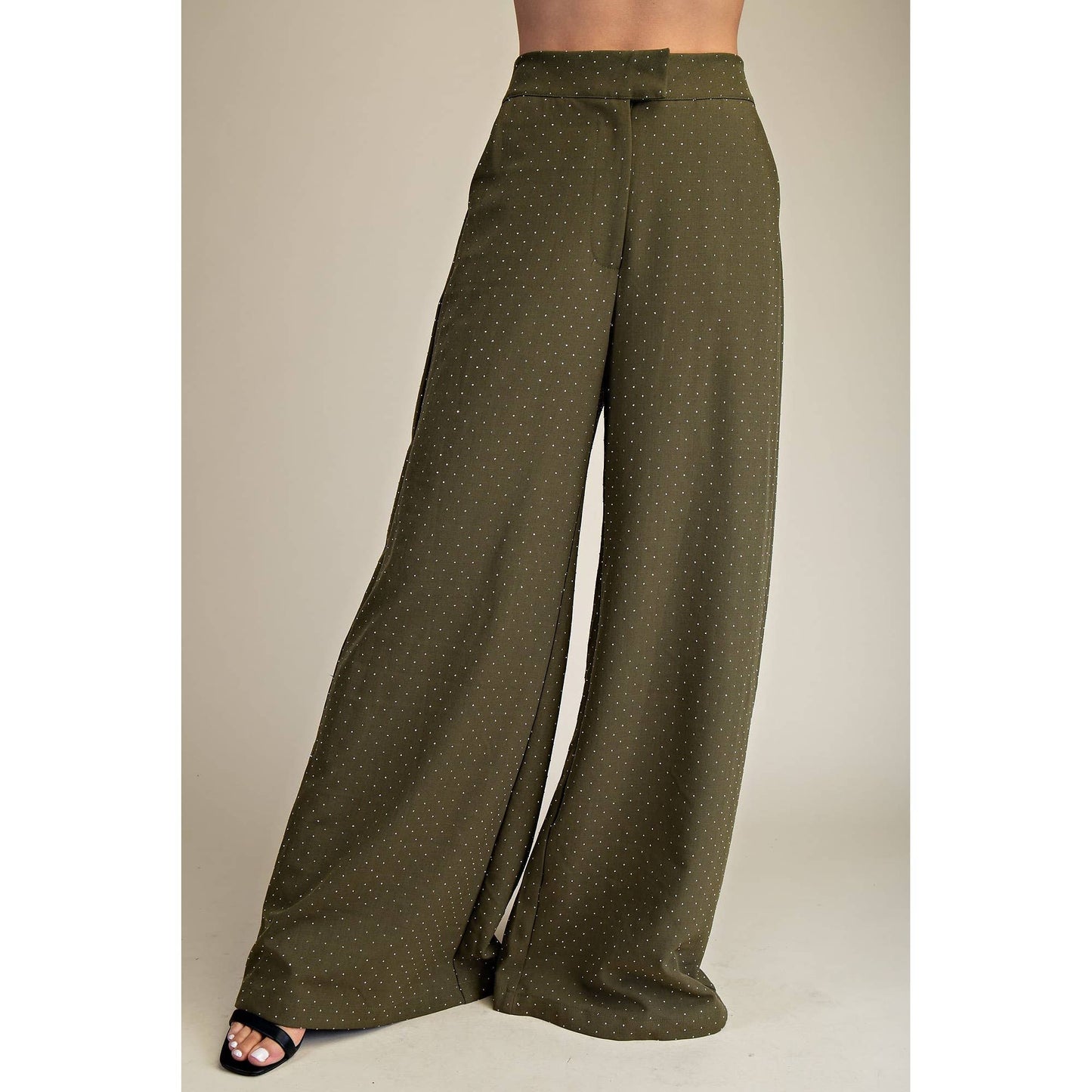 High Waist Wide Pants