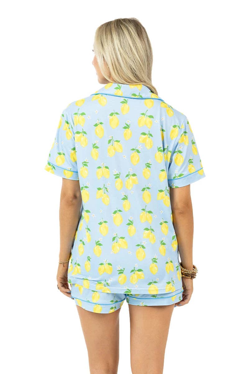 Zesty Lemons Wholesale Pajama Sets
