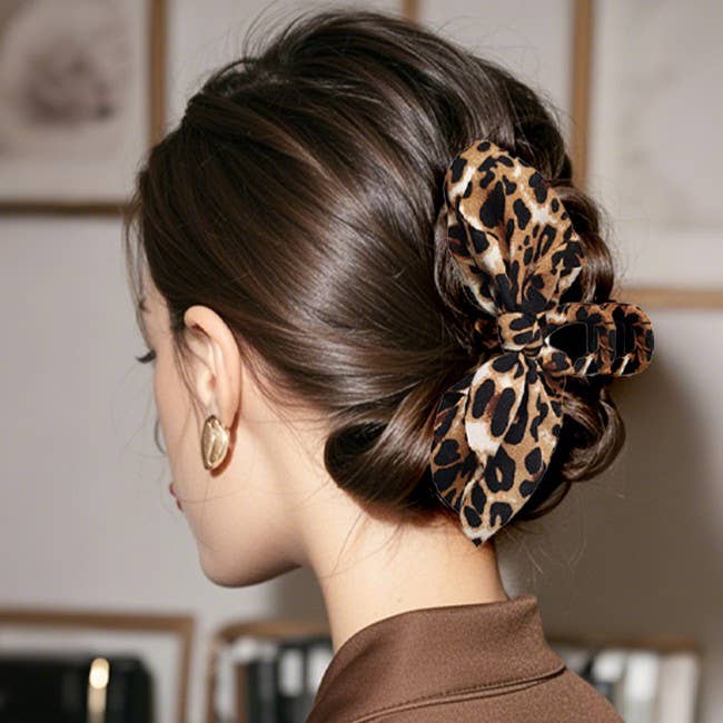 ANIMAL BOHO VINTAGE HAIR CLAW CLIPS