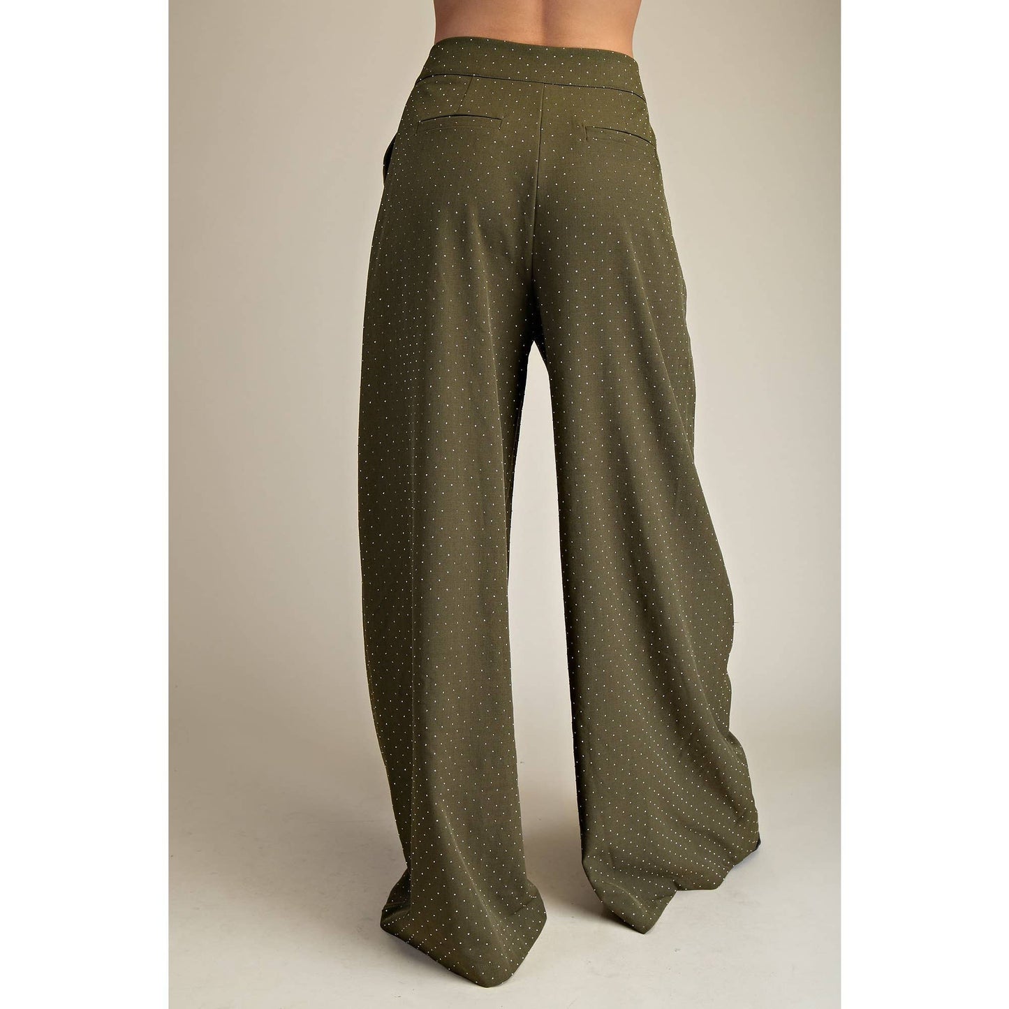 High Waist Wide Pants