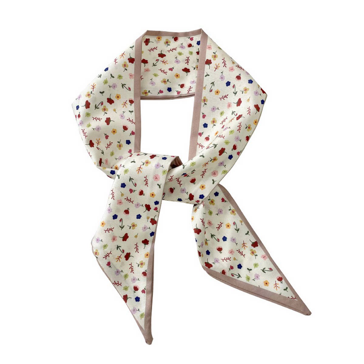 Neutral Long Twilly Scarf