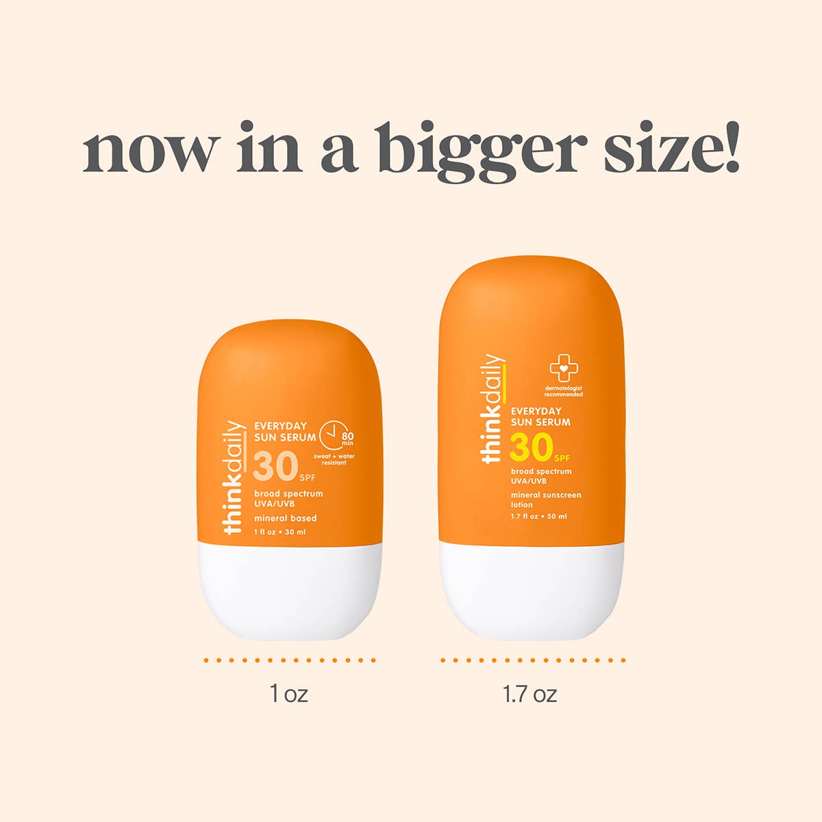 Thinkdaily Everyday Sun Serum SPF 30 1.7 oz