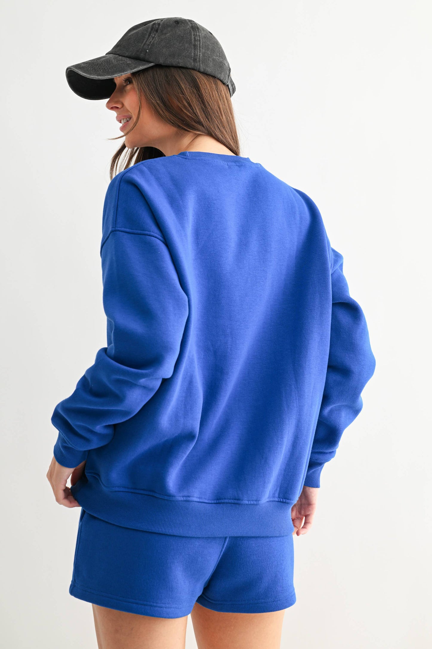 Oversized Fleece Sweatshirt