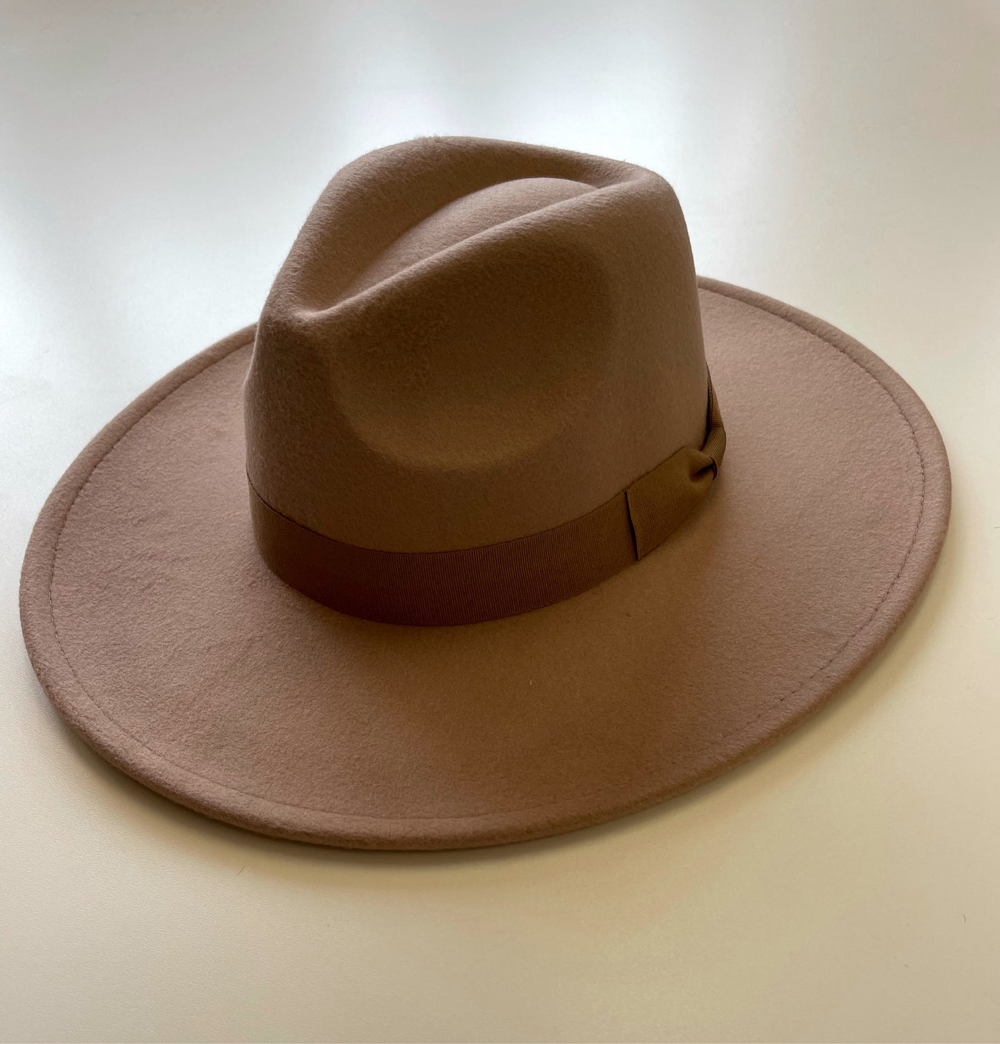 Panama Faux Felt Hat
